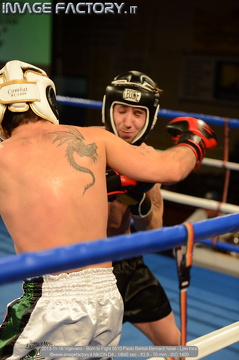 2013-11-16 Vigevano - Born to Fight 0510 Paolo Bertoli-Bernard Xelali - Low Kick